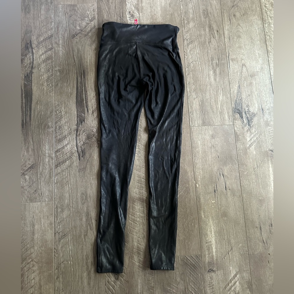 NEW SPANX faux leather legging S - Picture 4 of 4